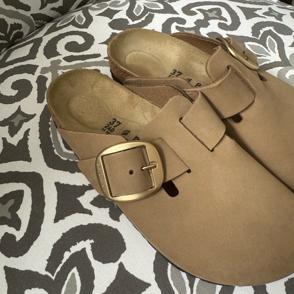 Birkenstock Shoes - Birkenstock Boston big buckle LIKE NEW